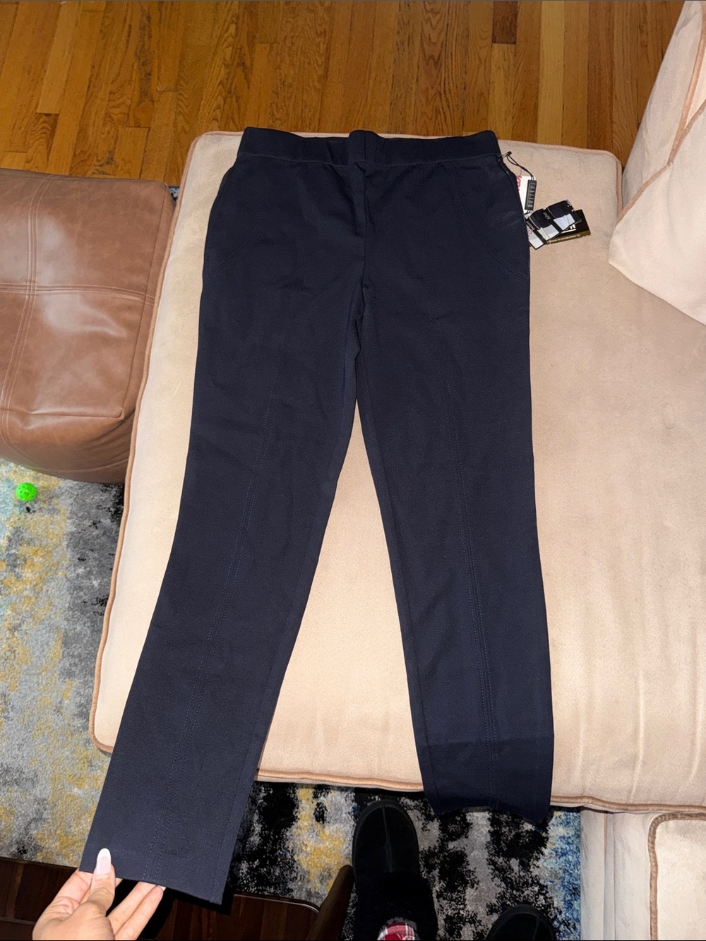 Thalian grey Slim Ponte Leggings